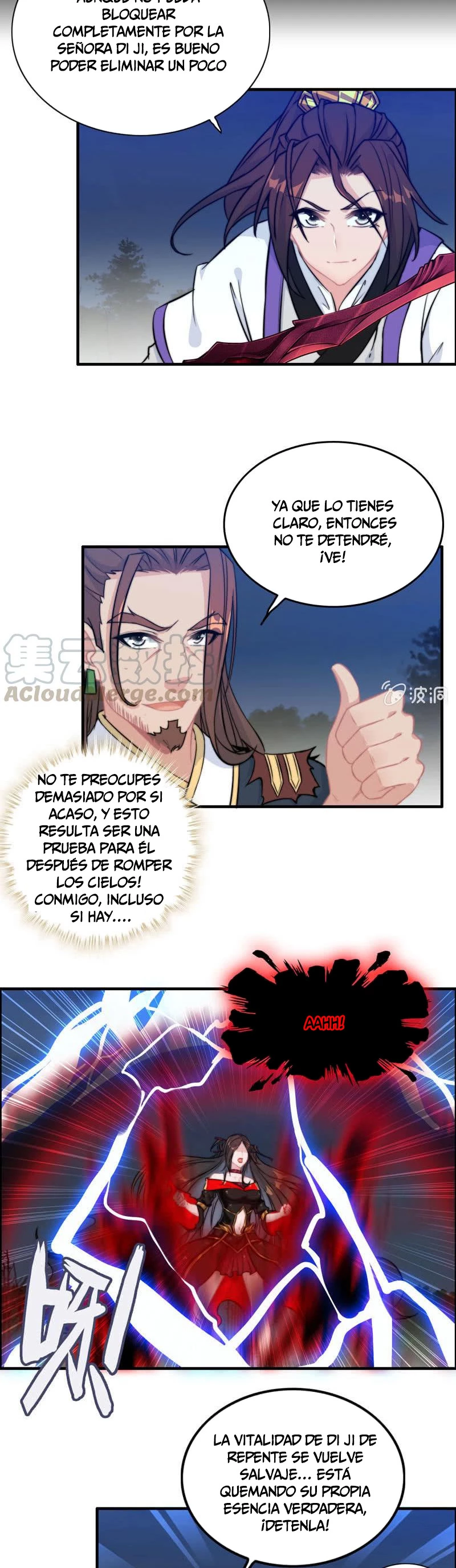 La venganza del demonio celestial capítulo 78, página 9