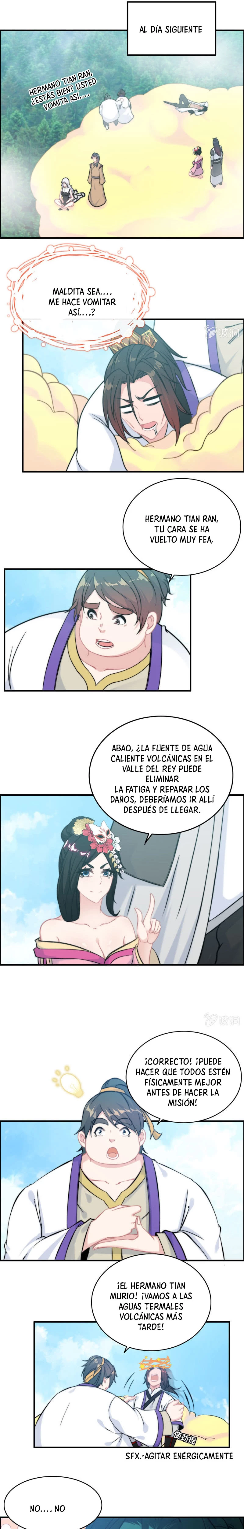 La venganza del demonio celestial capítulo 100, página 8