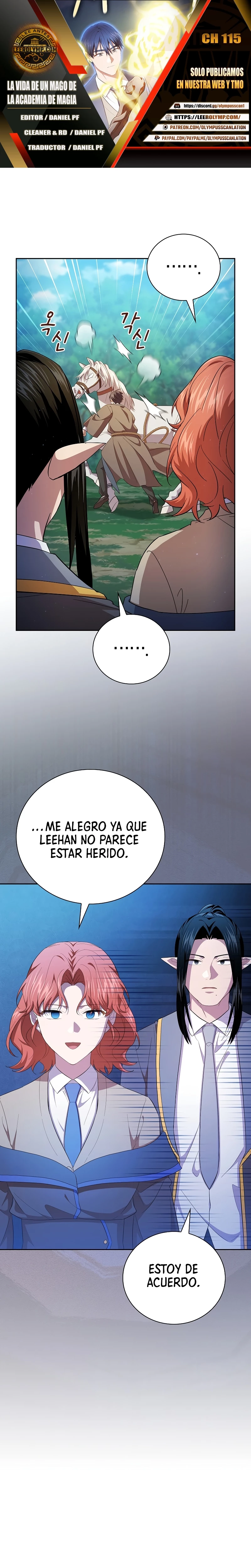 La vida de un mago de la academia de magia capítulo 115, página 1