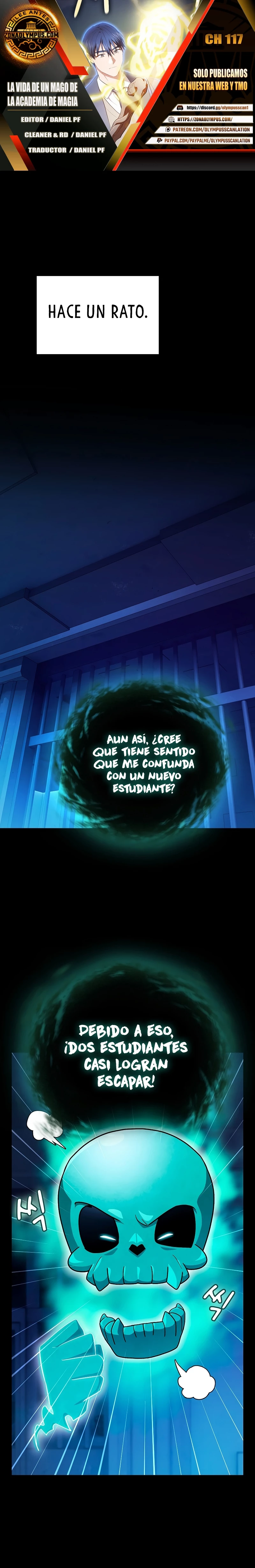 La vida de un mago de la academia de magia capítulo 117, página 1