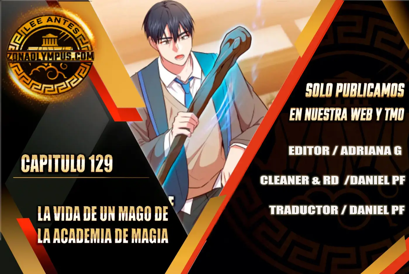 La vida de un mago de la academia de magia capítulo 129, página 1