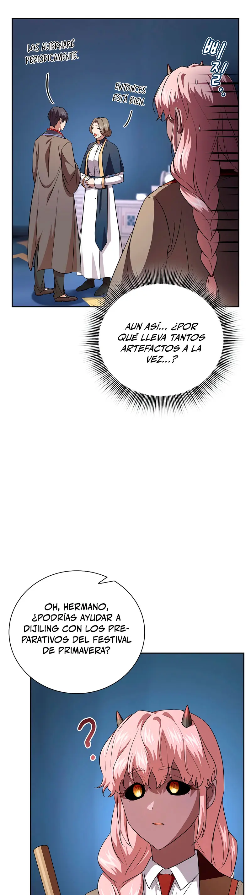La vida de un mago de la academia de magia capítulo 129, página 35