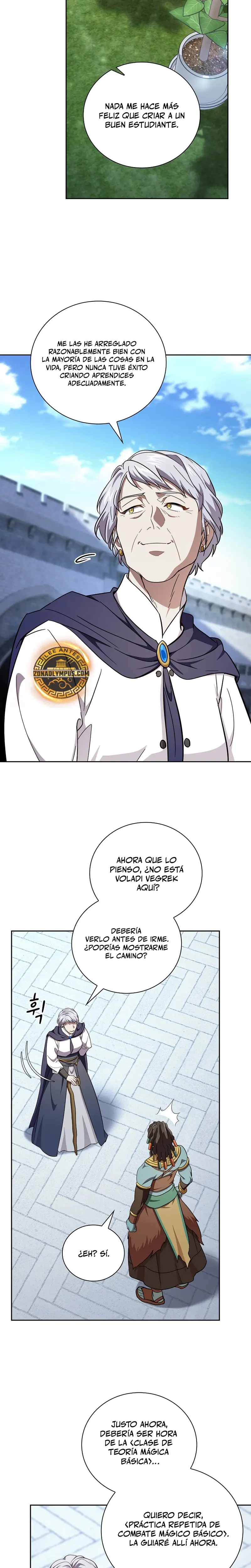 La vida de un mago de la academia de magia capítulo 132, página 8