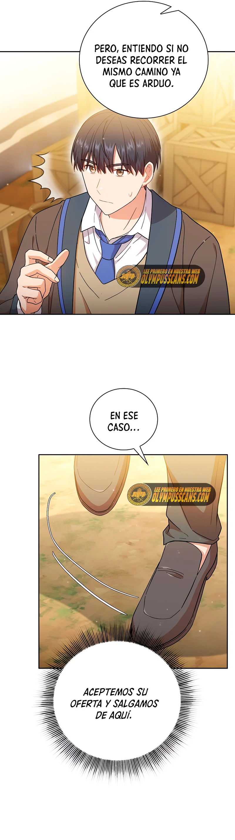 La vida de un mago de la academia de magia capítulo 31, página 64