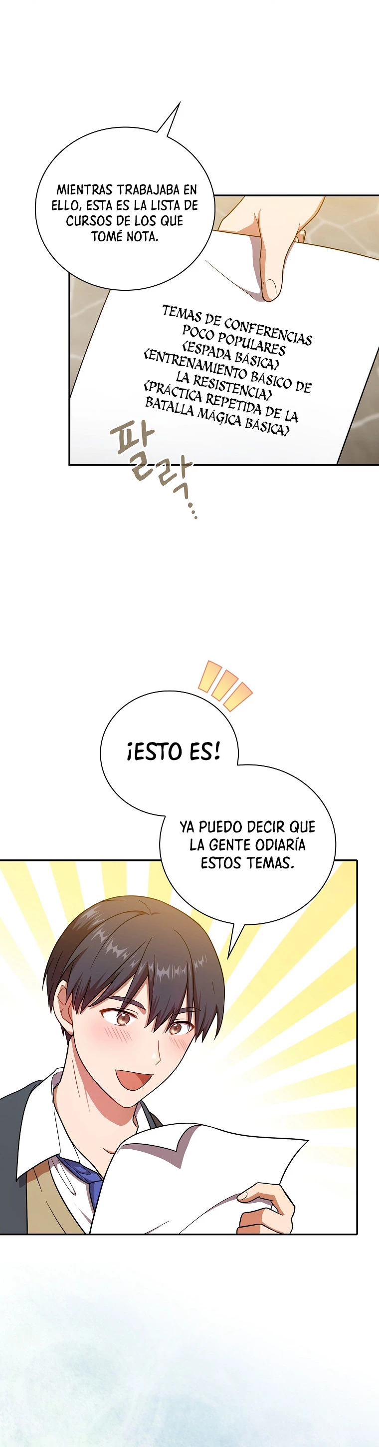 La vida de un mago de la academia de magia capítulo 13, página 33