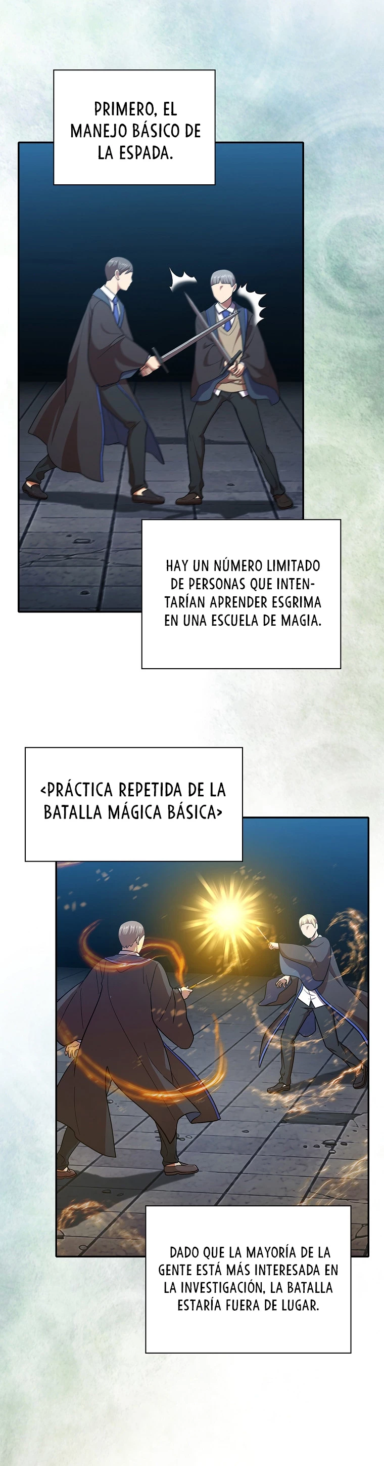 La vida de un mago de la academia de magia capítulo 13, página 34