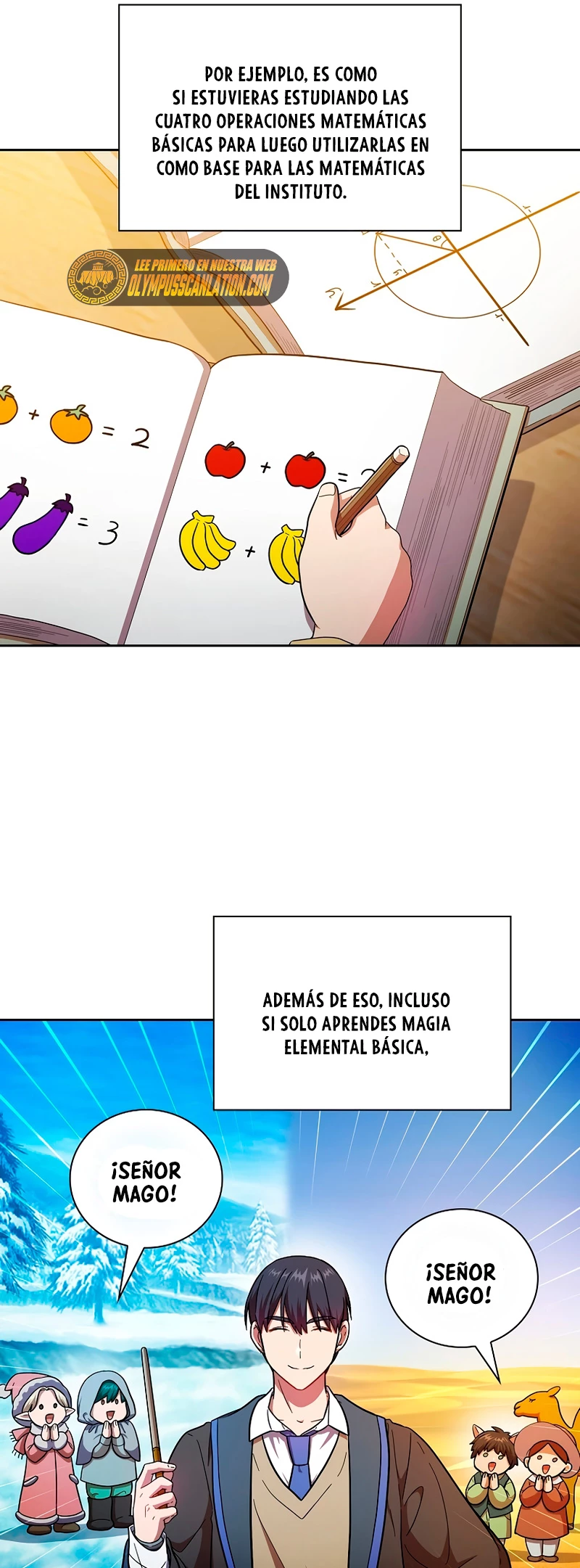 La vida de un mago de la academia de magia capítulo 21, página 34