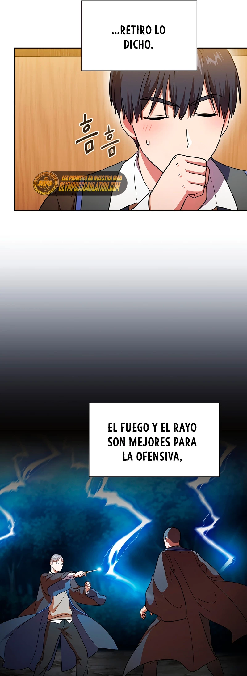 La vida de un mago de la academia de magia capítulo 21, página 66