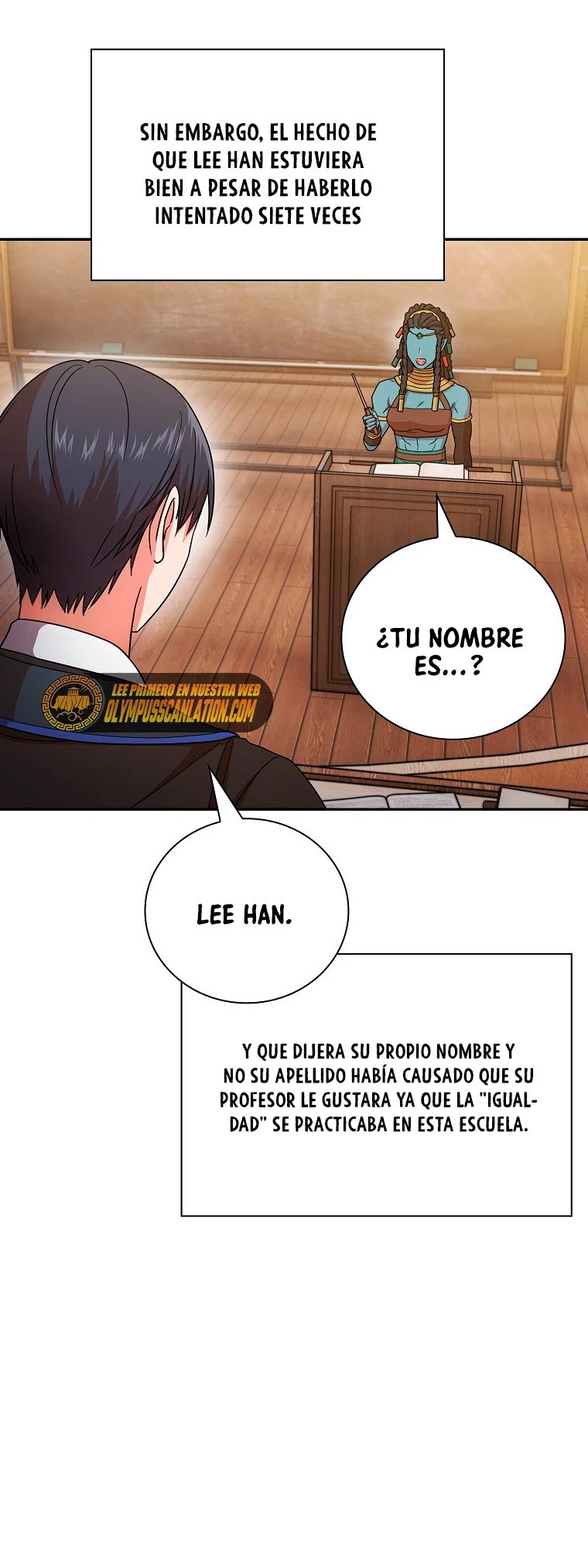 La vida de un mago de la academia de magia capítulo 5, página 46