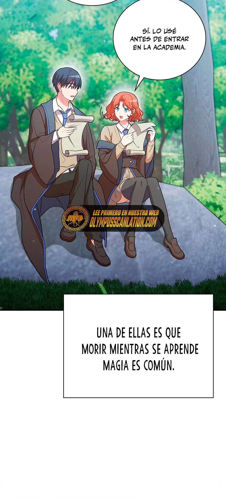 La vida de un mago de la academia de magia capítulo 7, página 14