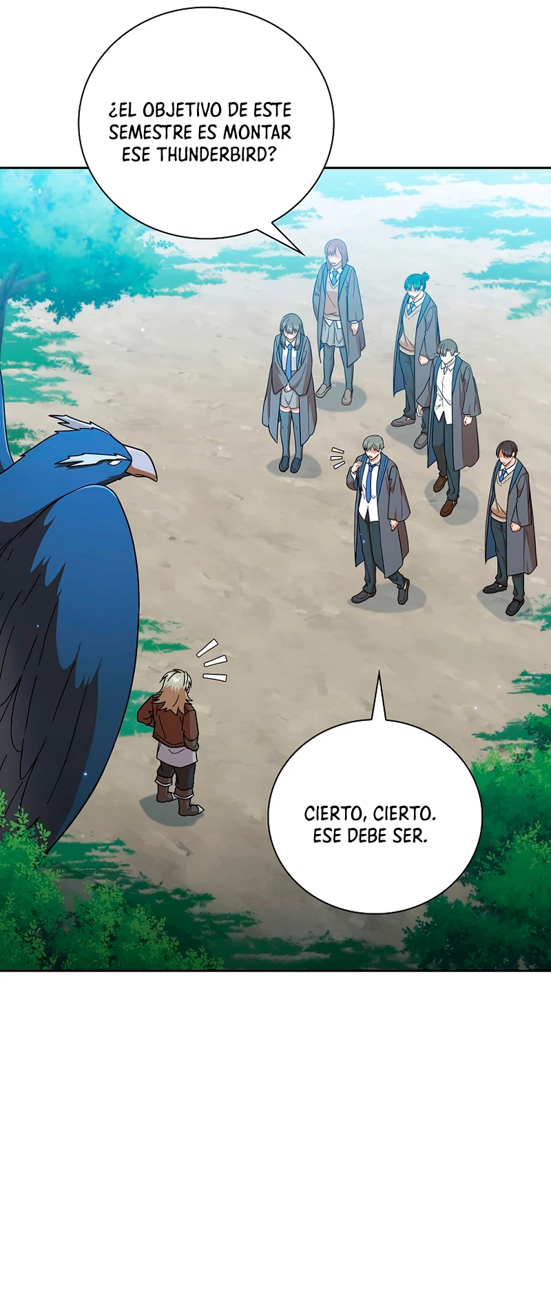 La vida de un mago de la academia de magia capítulo 35, página 18