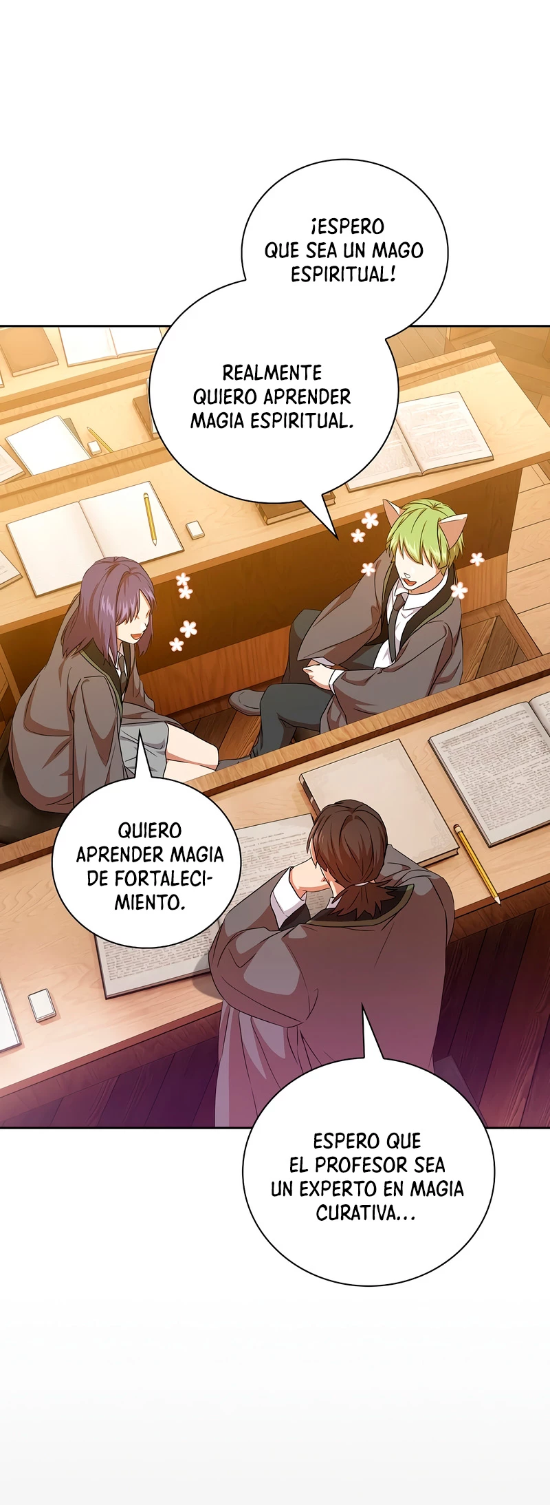 La vida de un mago de la academia de magia capítulo 53, página 56
