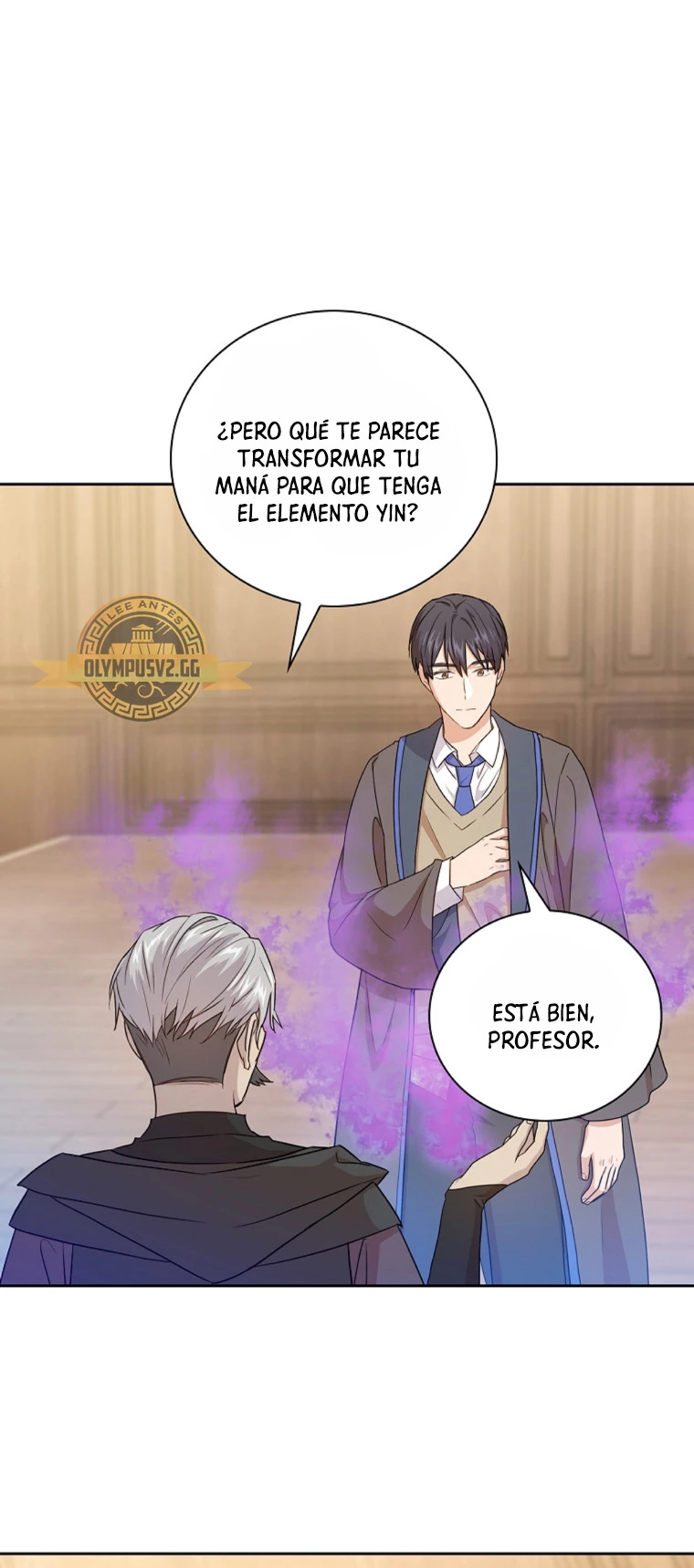 La vida de un mago de la academia de magia capítulo 54, página 53