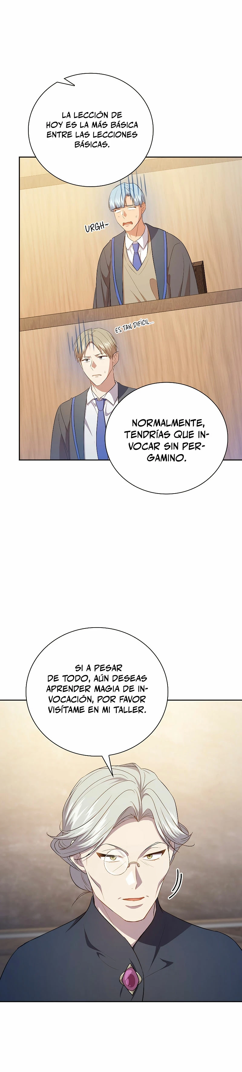 La vida de un mago de la academia de magia capítulo 85, página 36