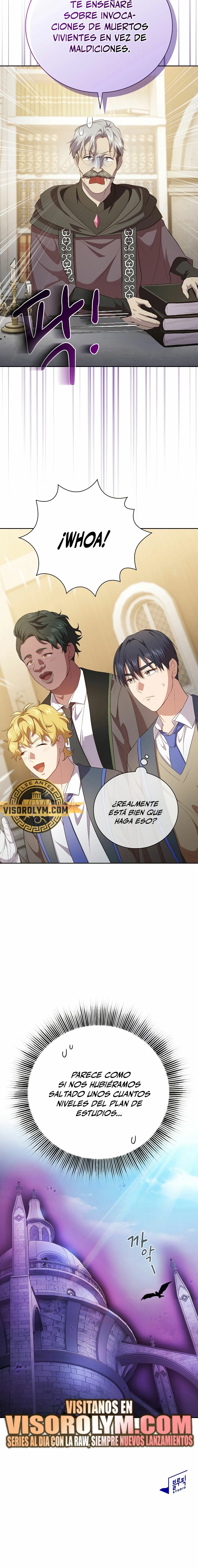 La vida de un mago de la academia de magia capítulo 86, página 35