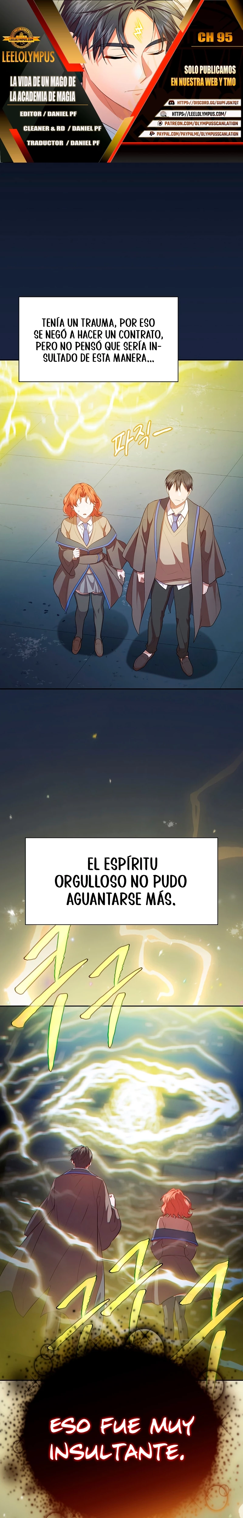 La vida de un mago de la academia de magia capítulo 95, página 1
