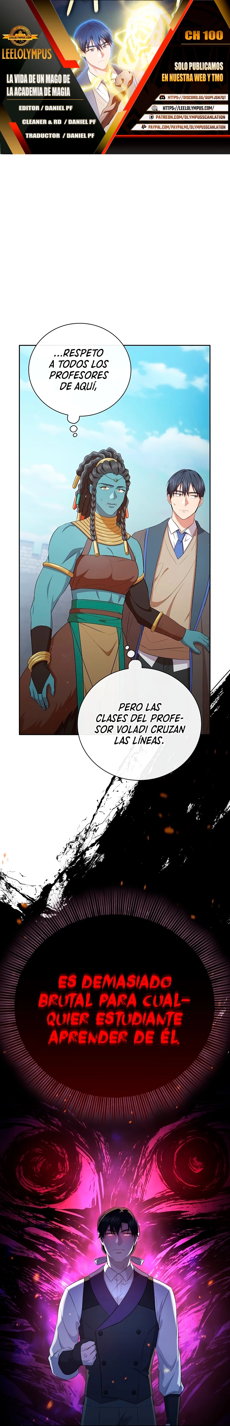 La vida de un mago de la academia de magia capítulo 100, página 1