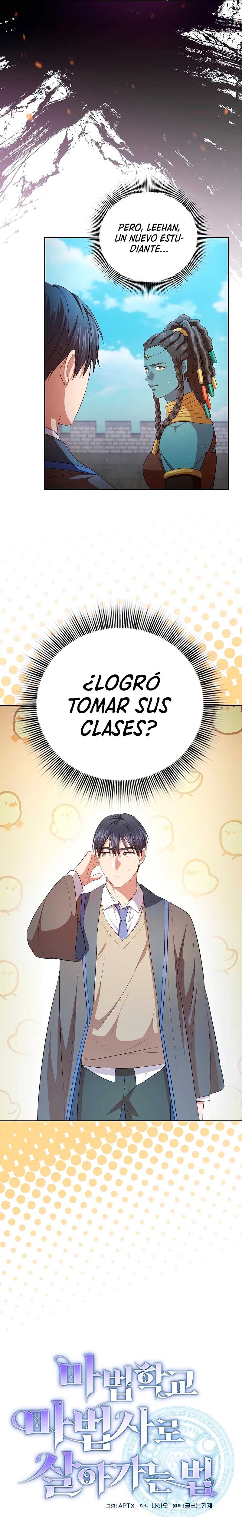 La vida de un mago de la academia de magia capítulo 100, página 2
