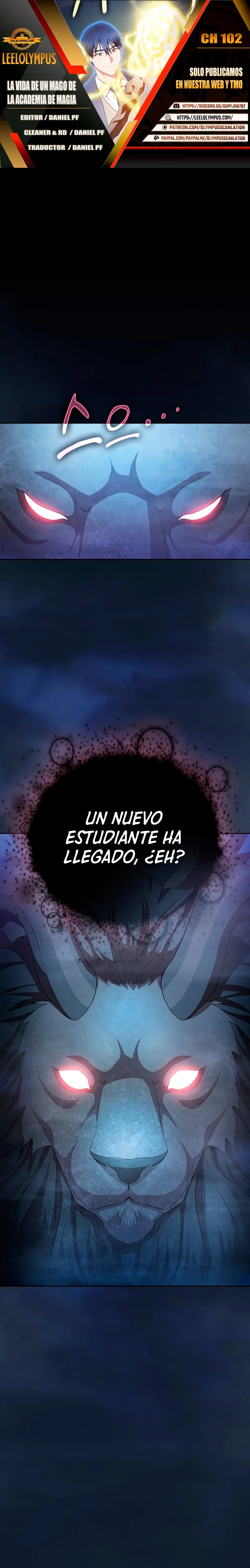 La vida de un mago de la academia de magia capítulo 102, página 1