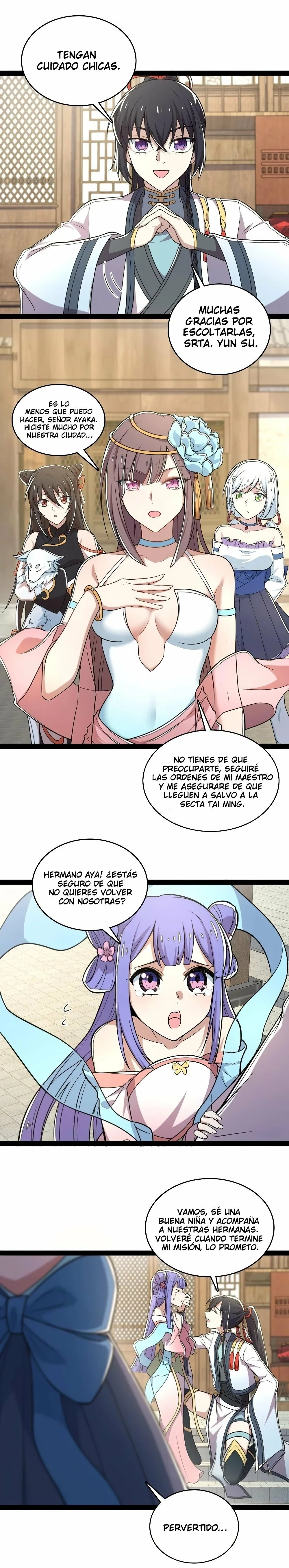 La vida después de vivir en reclusión capítulo 74, página 3
