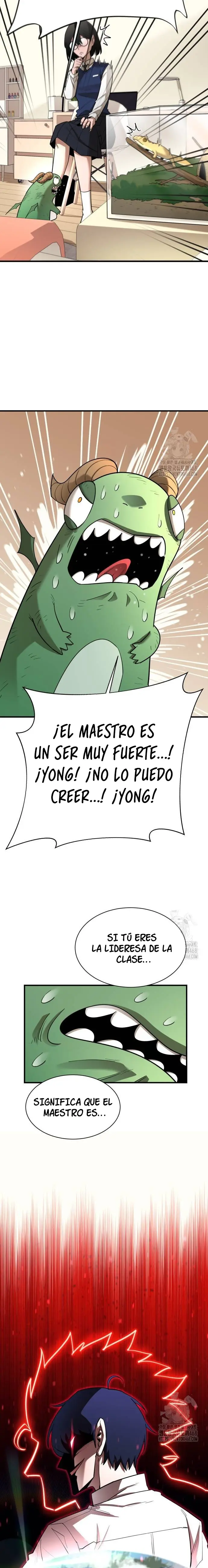 La vida escolar del líder de la tierra capítulo 11, página 14