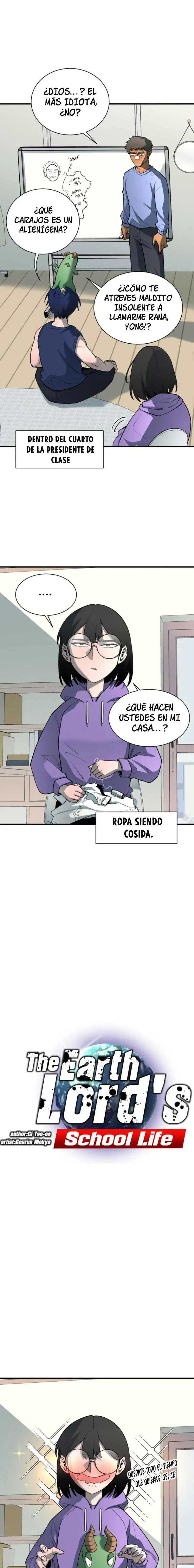 La vida escolar del líder de la tierra capítulo 16, página 18