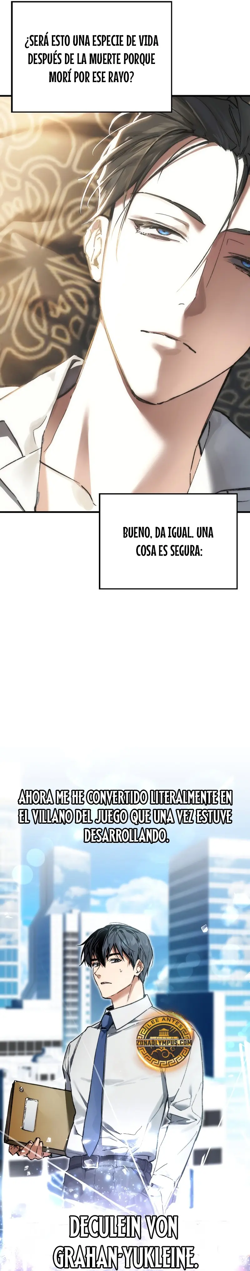 La voluntad de supervivencia del villano capítulo 2, página 4