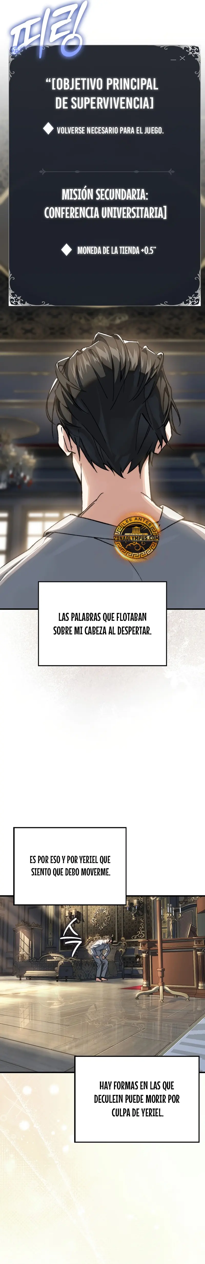 La voluntad de supervivencia del villano capítulo 2, página 13