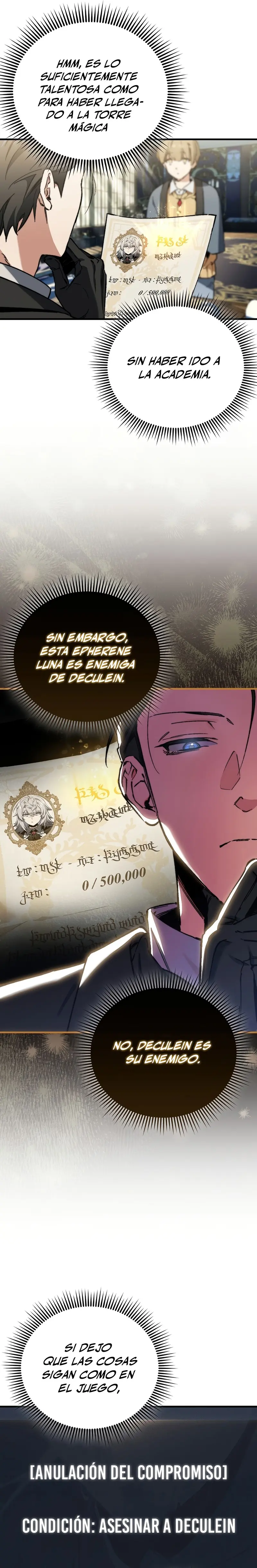 La voluntad de supervivencia del villano capítulo 4, página 33