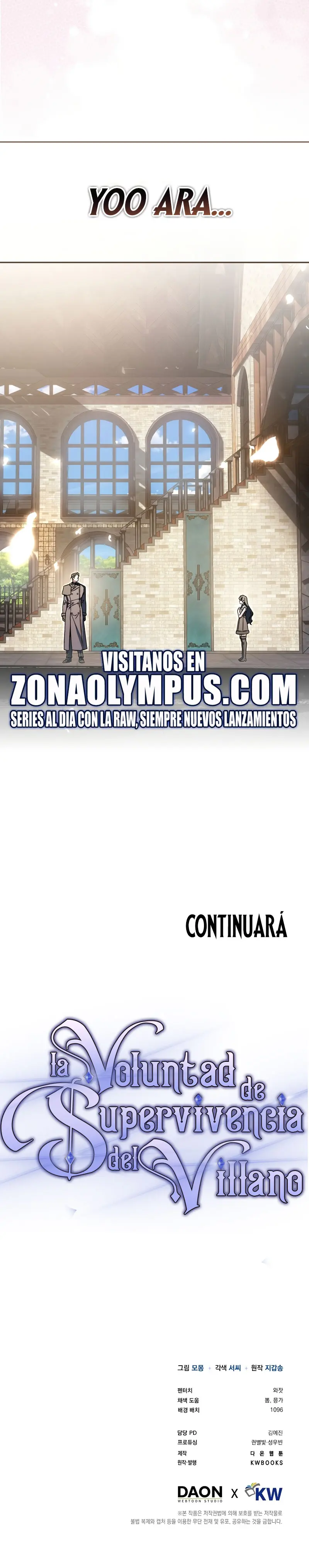La voluntad de supervivencia del villano capítulo 43, página 35