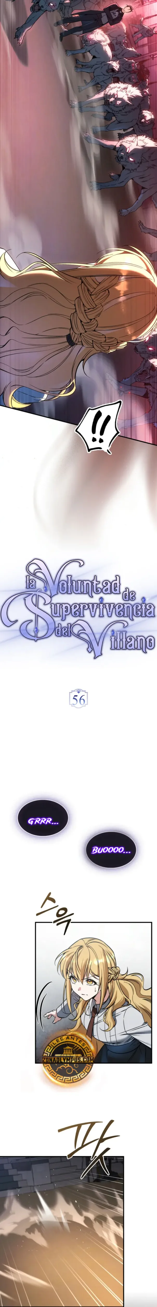 La voluntad de supervivencia del villano capítulo 56, página 3