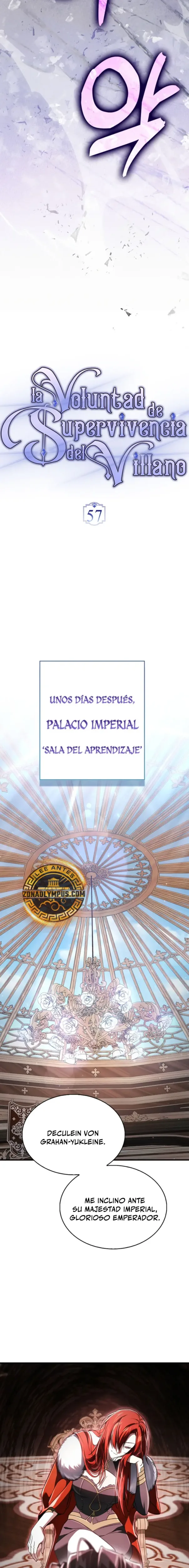 La voluntad de supervivencia del villano capítulo 57, página 4