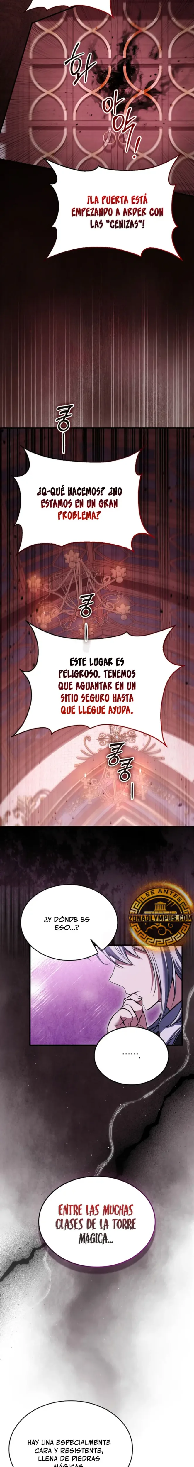 La voluntad de supervivencia del villano capítulo 58, página 9