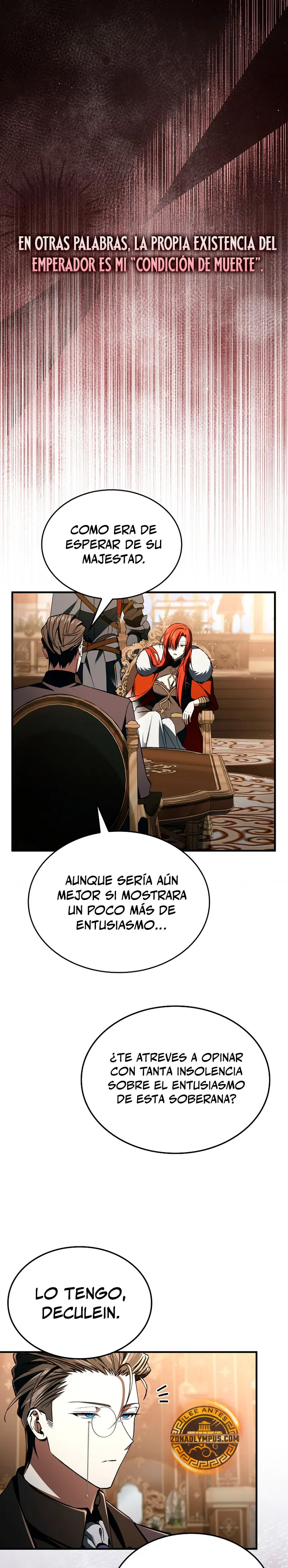 La voluntad de supervivencia del villano capítulo 62, página 9