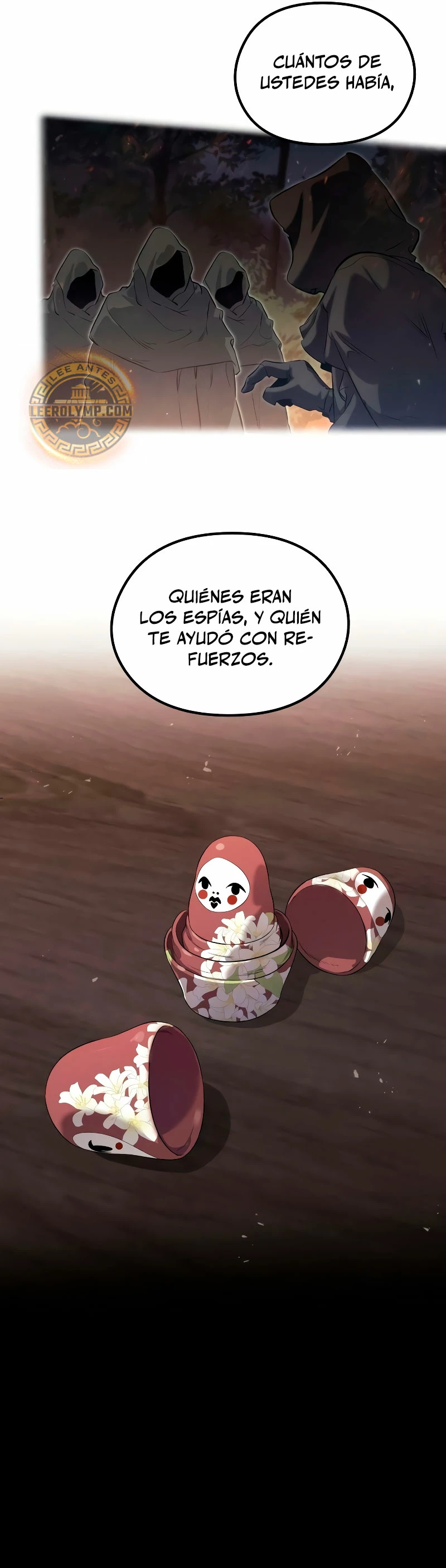 Las conspiraciones del mercenario regresado capítulo 1, página 9