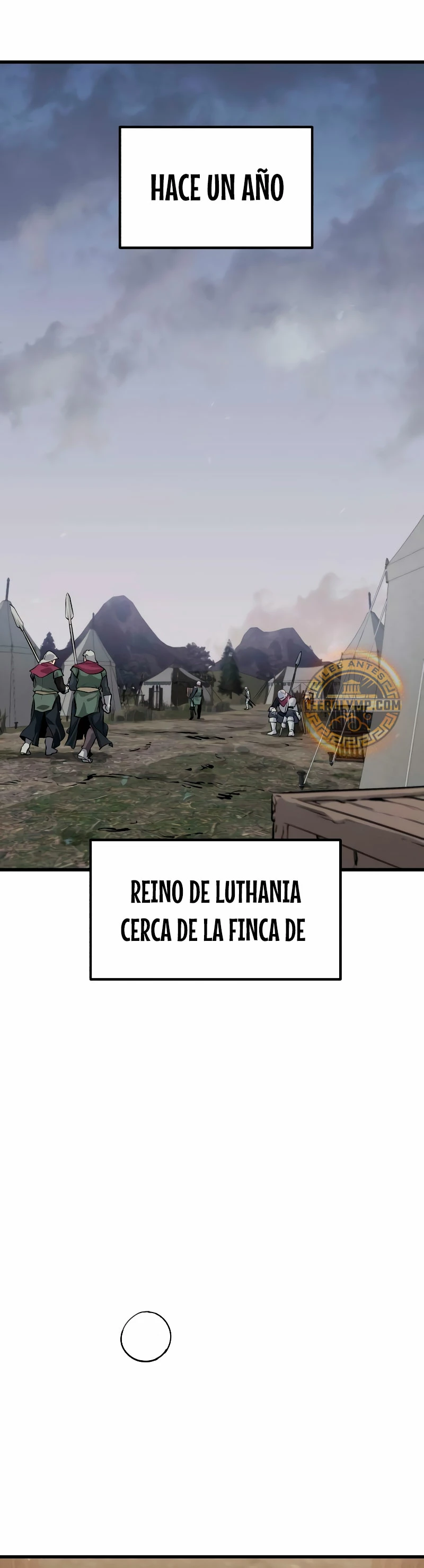 Las conspiraciones del mercenario regresado capítulo 1, página 15