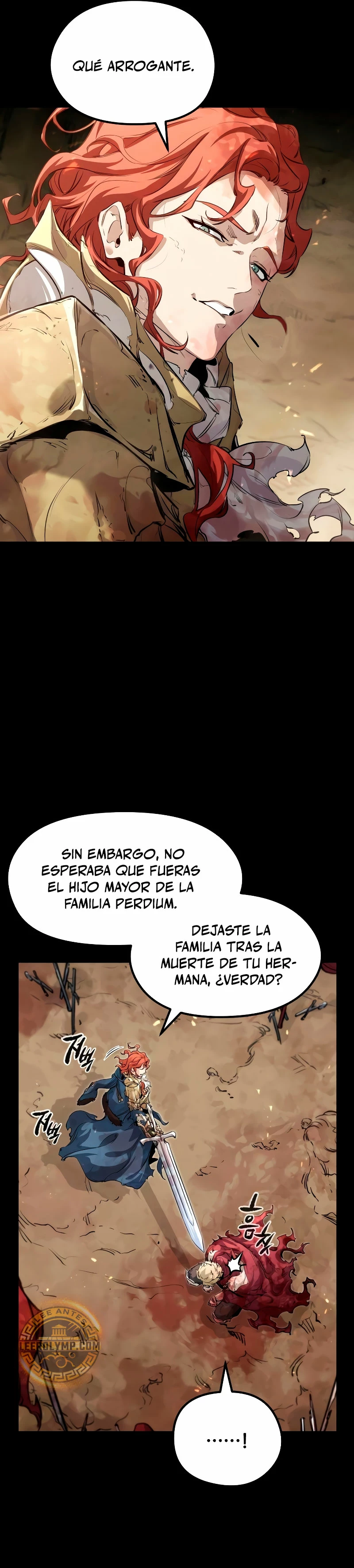 Las conspiraciones del mercenario regresado capítulo 1, página 23
