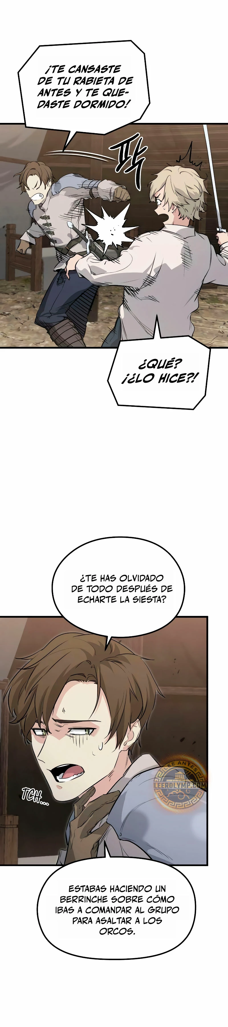 Las conspiraciones del mercenario regresado capítulo 1, página 34