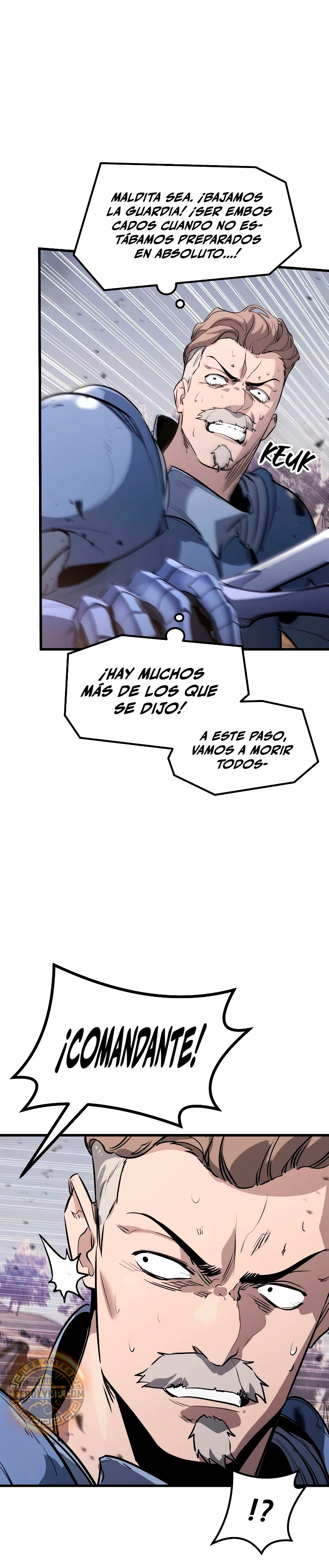 Las conspiraciones del mercenario regresado capítulo 1, página 57