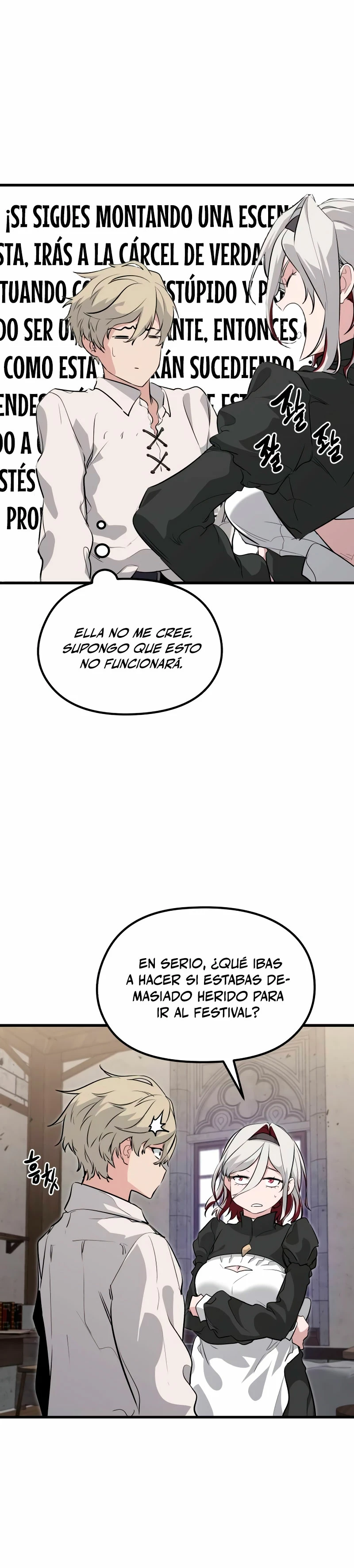 Las conspiraciones del mercenario regresado capítulo 2, página 58