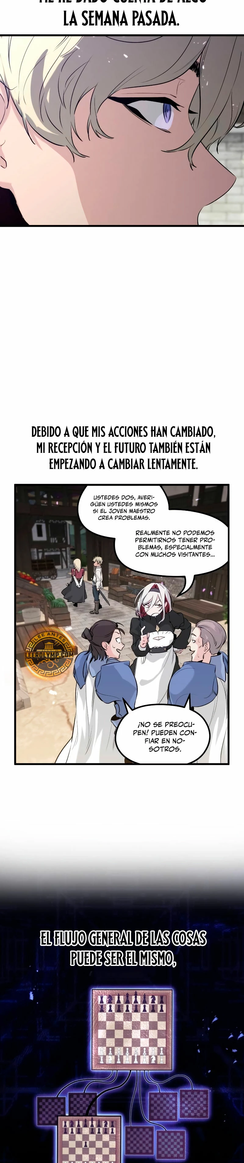Las conspiraciones del mercenario regresado capítulo 3, página 52