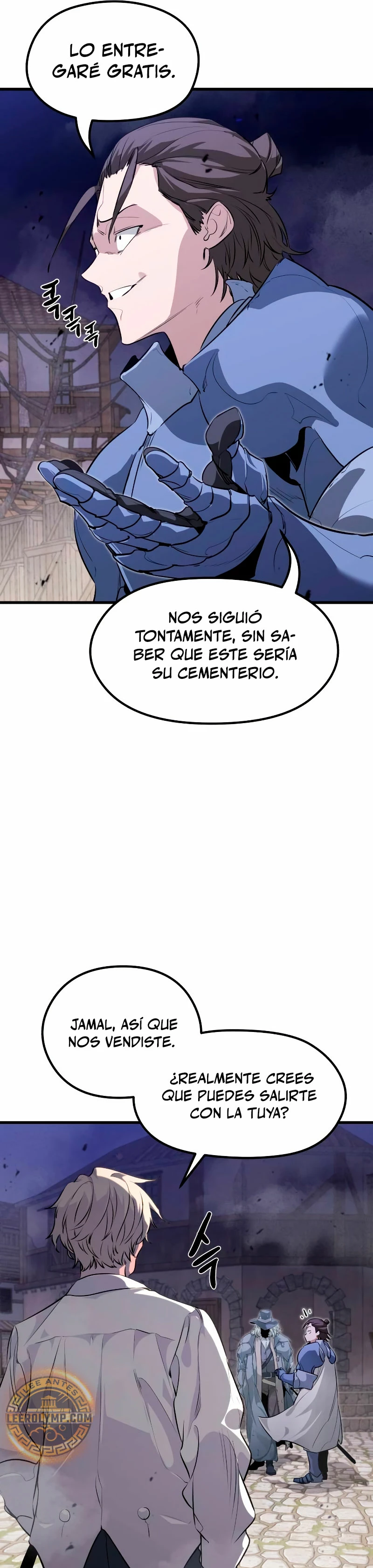 Las conspiraciones del mercenario regresado capítulo 4, página 16