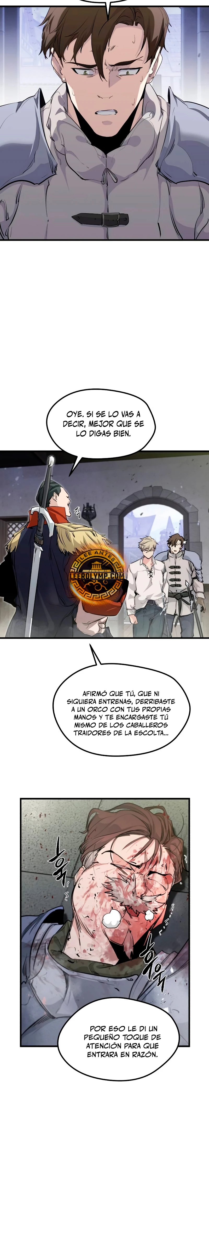 Las conspiraciones del mercenario regresado capítulo 7, página 10