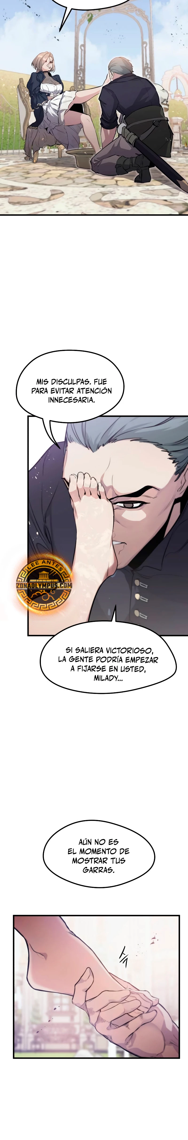 Las conspiraciones del mercenario regresado capítulo 10, página 15