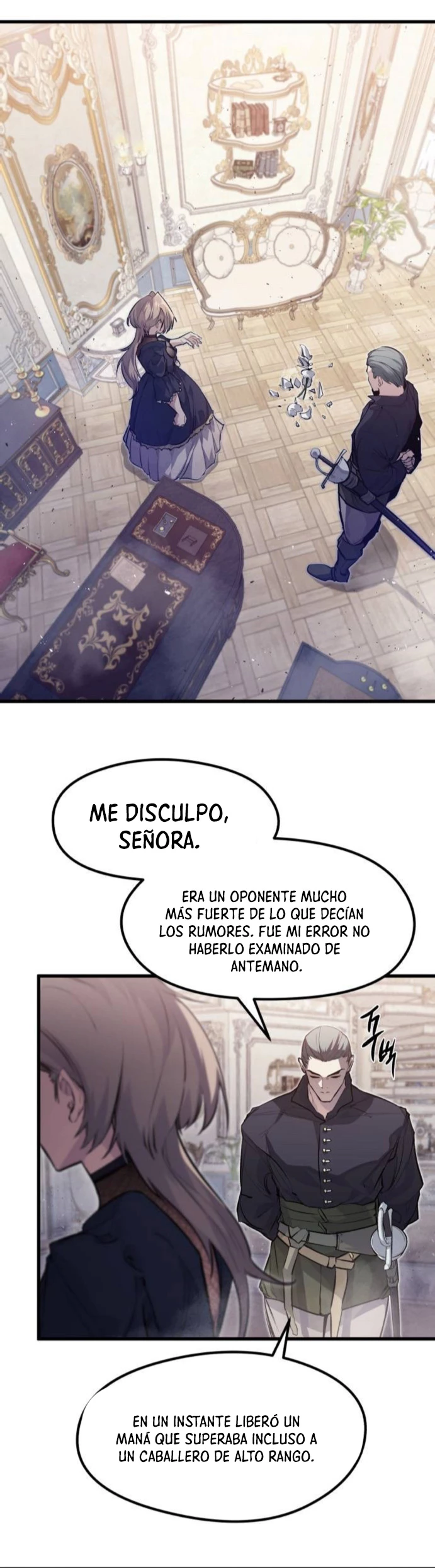 Las conspiraciones del mercenario regresado capítulo 13, página 4