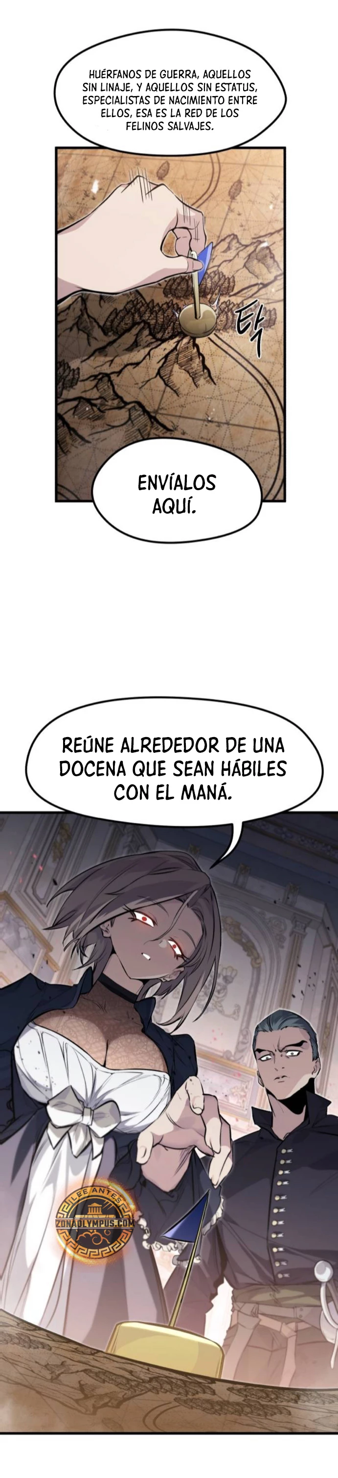 Las conspiraciones del mercenario regresado capítulo 13, página 13