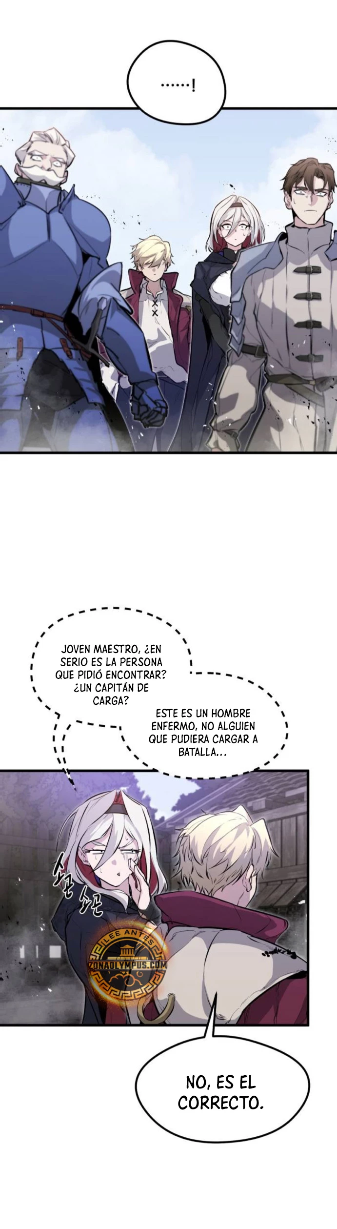 Las conspiraciones del mercenario regresado capítulo 13, página 44