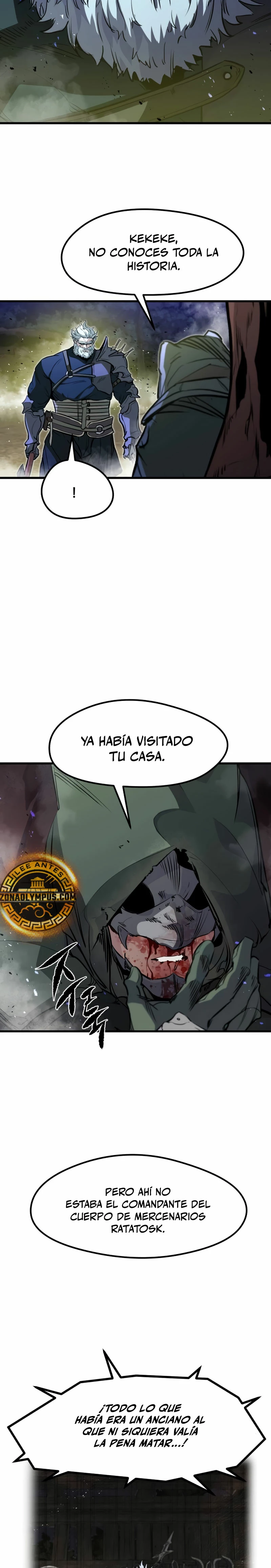 Las conspiraciones del mercenario regresado capítulo 16, página 17
