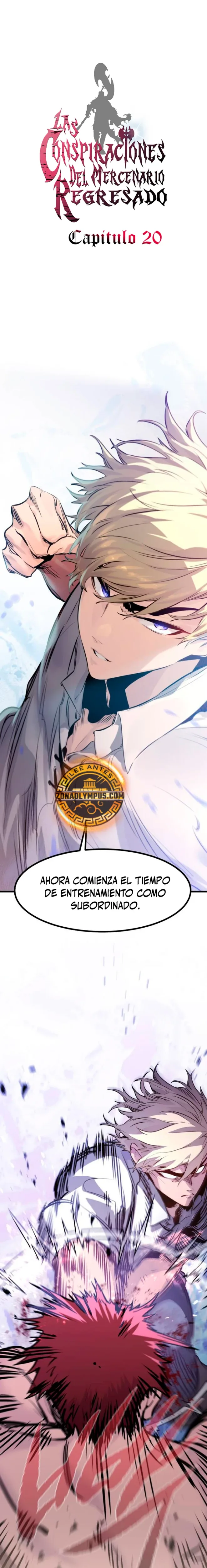 Las conspiraciones del mercenario regresado capítulo 20, página 2
