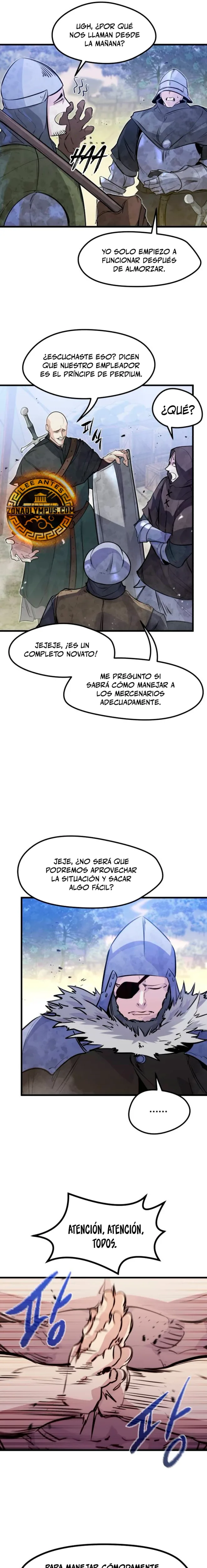 Las conspiraciones del mercenario regresado capítulo 20, página 17
